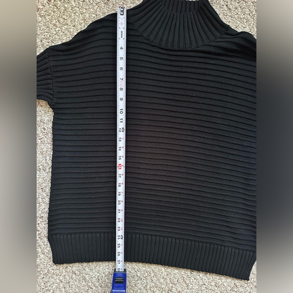 NWT French Connection Mozart Ribbed High Neck Jumper Sweater Sz M - Picture 5 of 10